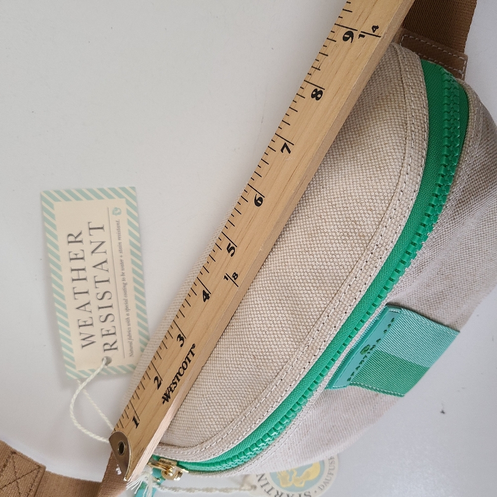 NWT Spartina 449 Armada Waist Belt Bag Flax - Picture 8 of 12